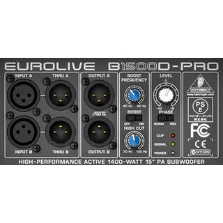 Behringer 1500d best sale pro